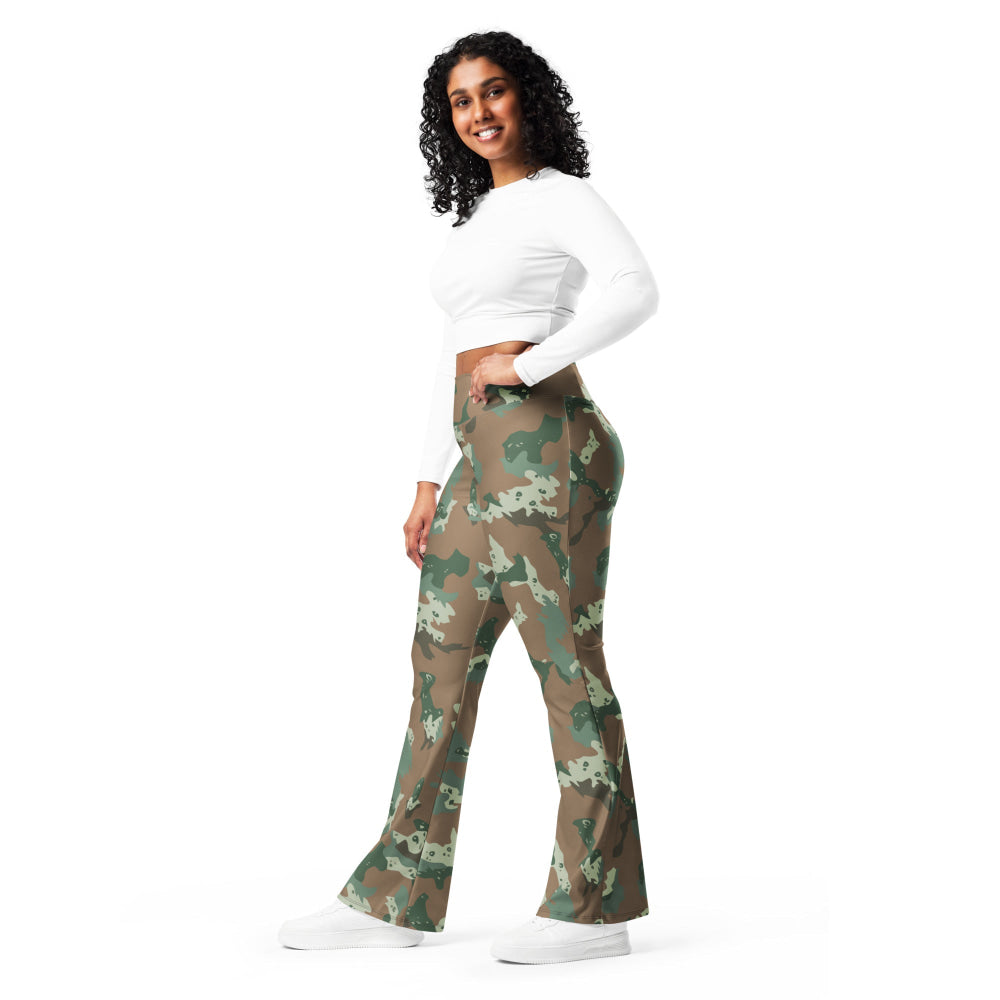 South African Soldier 2000 CAMO Flare leggings - Womens Leggings