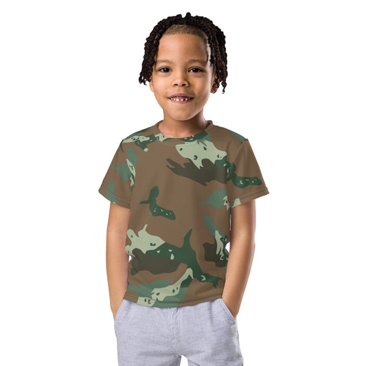 South African Soldier 2000 CAMO Kids crew neck t-shirt - 2T - Crew Neck T-shirt