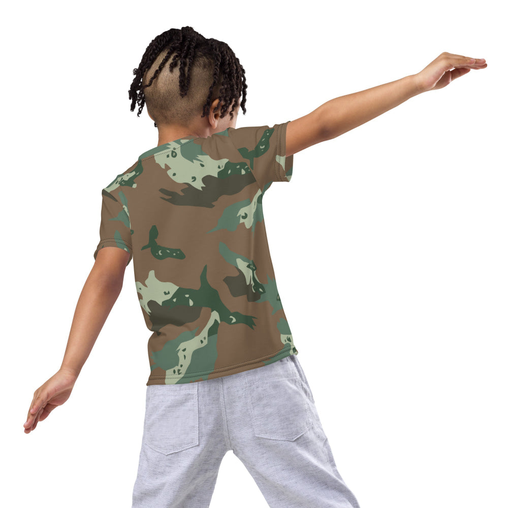 South African Soldier 2000 CAMO Kids crew neck t-shirt - Crew Neck T-shirt