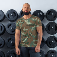 South African Soldier 2000 CAMO Men’s Athletic T-shirt - XS