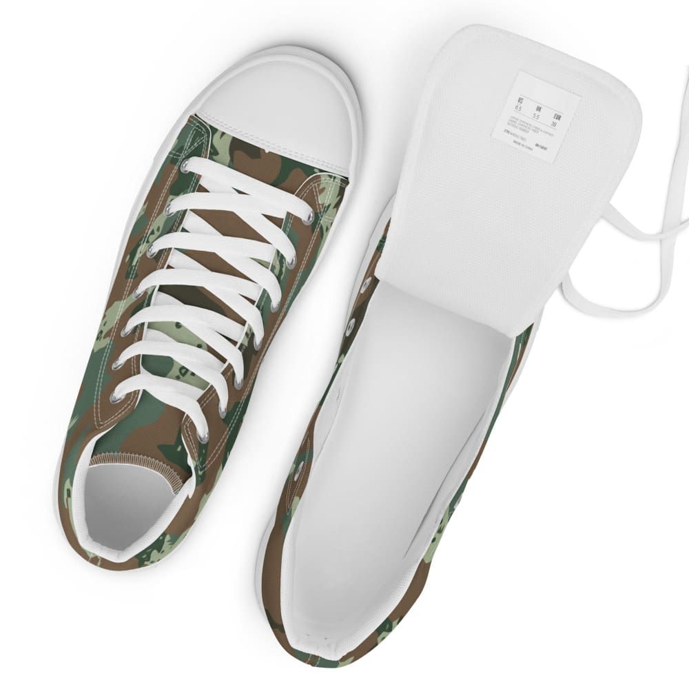 South African Soldier 2000 CAMO Men’s high top canvas shoes