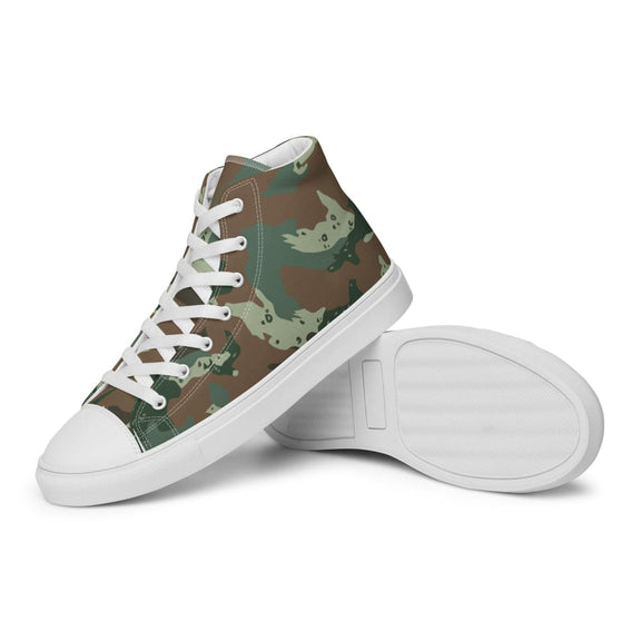 South African Soldier 2000 CAMO Men’s high top canvas shoes