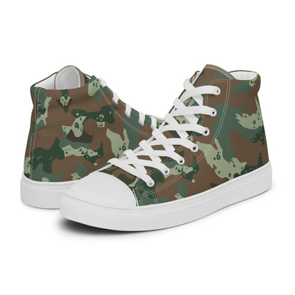 South African Soldier 2000 CAMO Men’s high top canvas shoes - Mens High Top Canvas Shoes