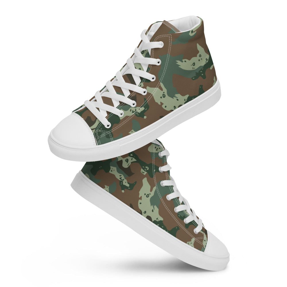 South African Soldier 2000 CAMO Men’s high top canvas shoes - Mens High Top Canvas Shoes