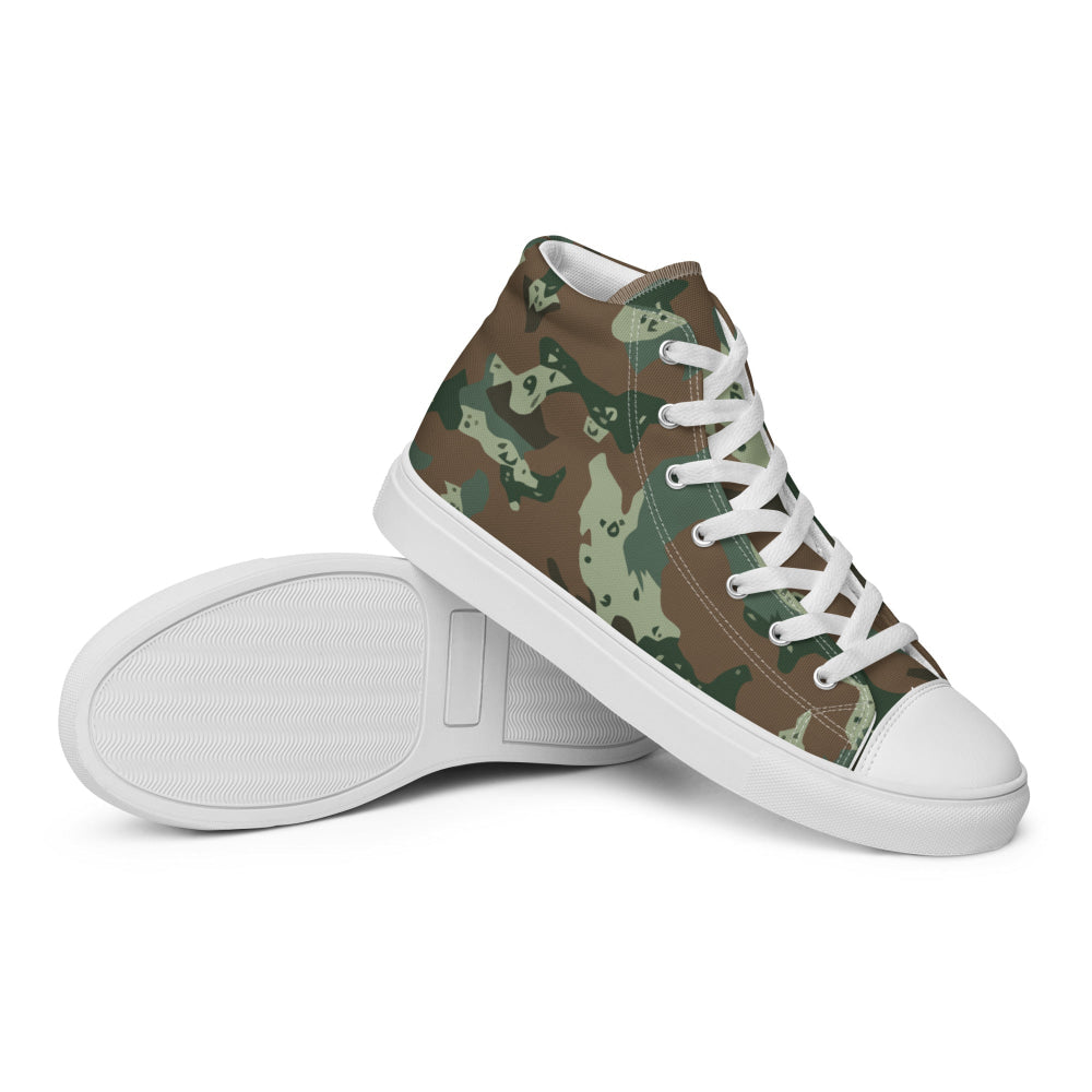 South African Soldier 2000 CAMO Men’s high top canvas shoes - Mens High Top Canvas Shoes