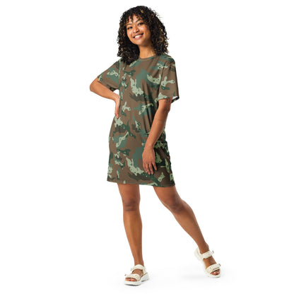 South African Soldier 2000 CAMO T-shirt dress - Womens T-Shirt Dress