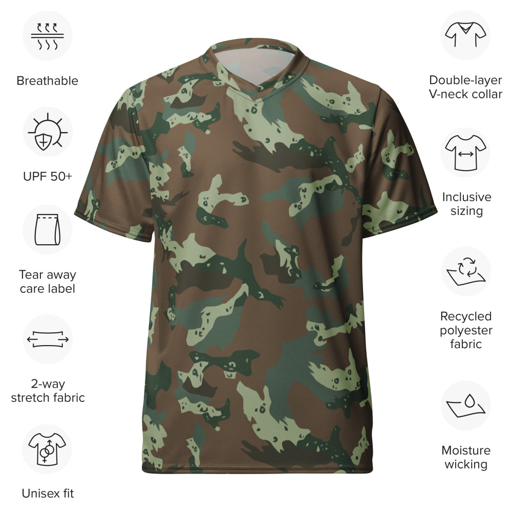 South African Soldier 2000 CAMO unisex sports jersey - Unisex Sports Jersey