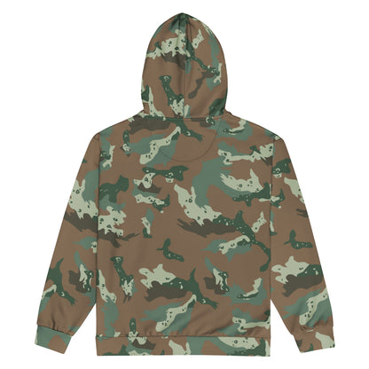 South African Soldier 2000 CAMO Unisex zip hoodie - Zip Hoodie