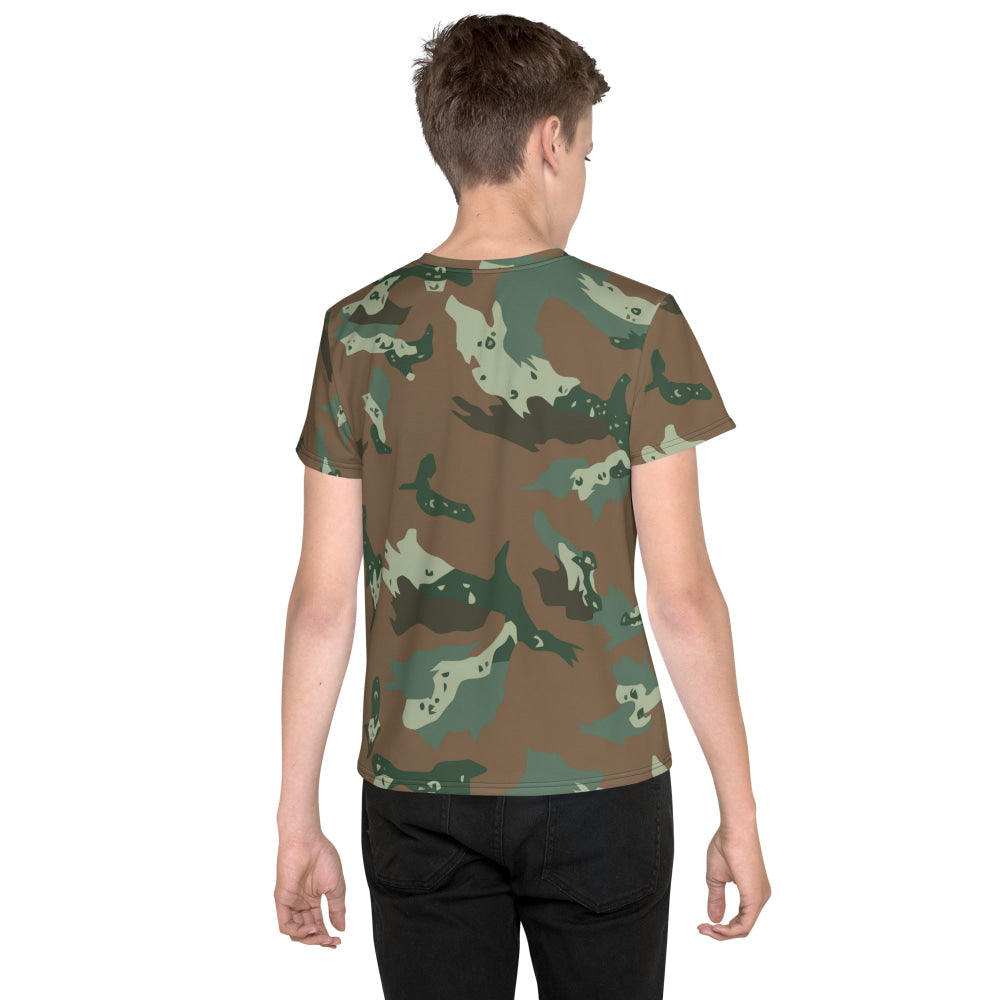 South African Soldier 2000 CAMO Youth crew neck t-shirt - Crew Neck T-shirt