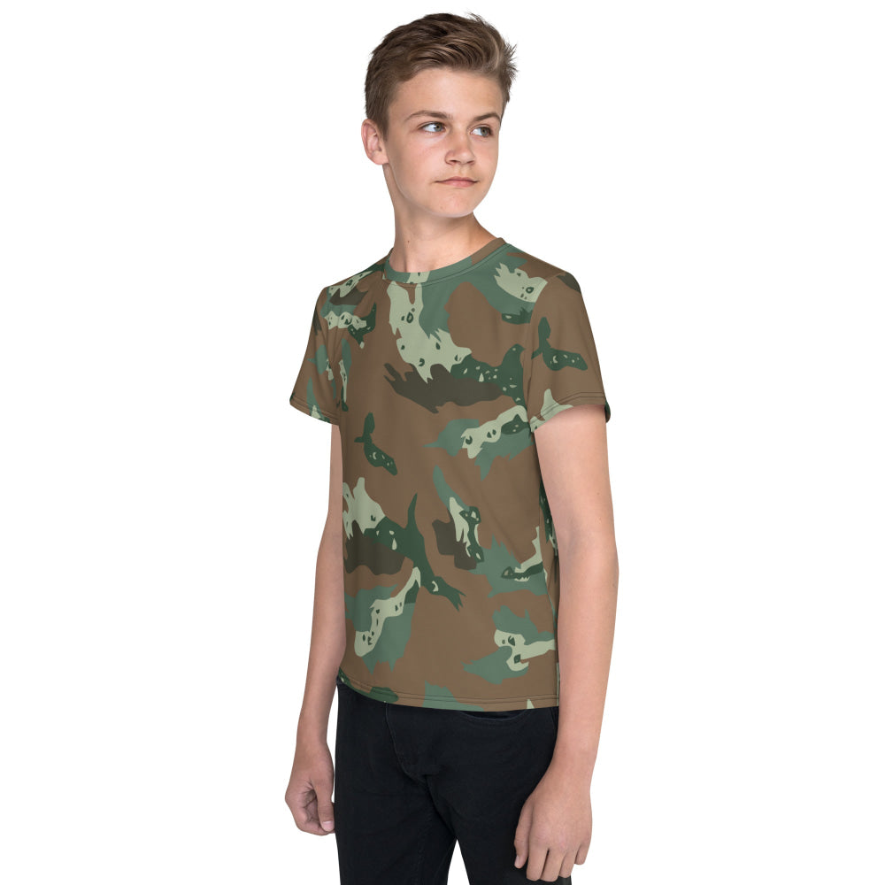 South African Soldier 2000 CAMO Youth crew neck t-shirt - Crew Neck T-shirt