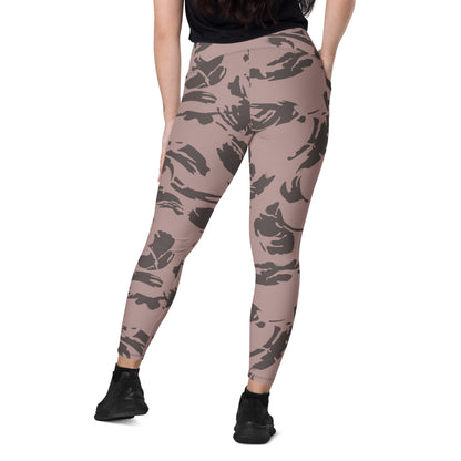 South African Special Forces Adder DPM CAMO Leggings with pockets - Womens With Pockets