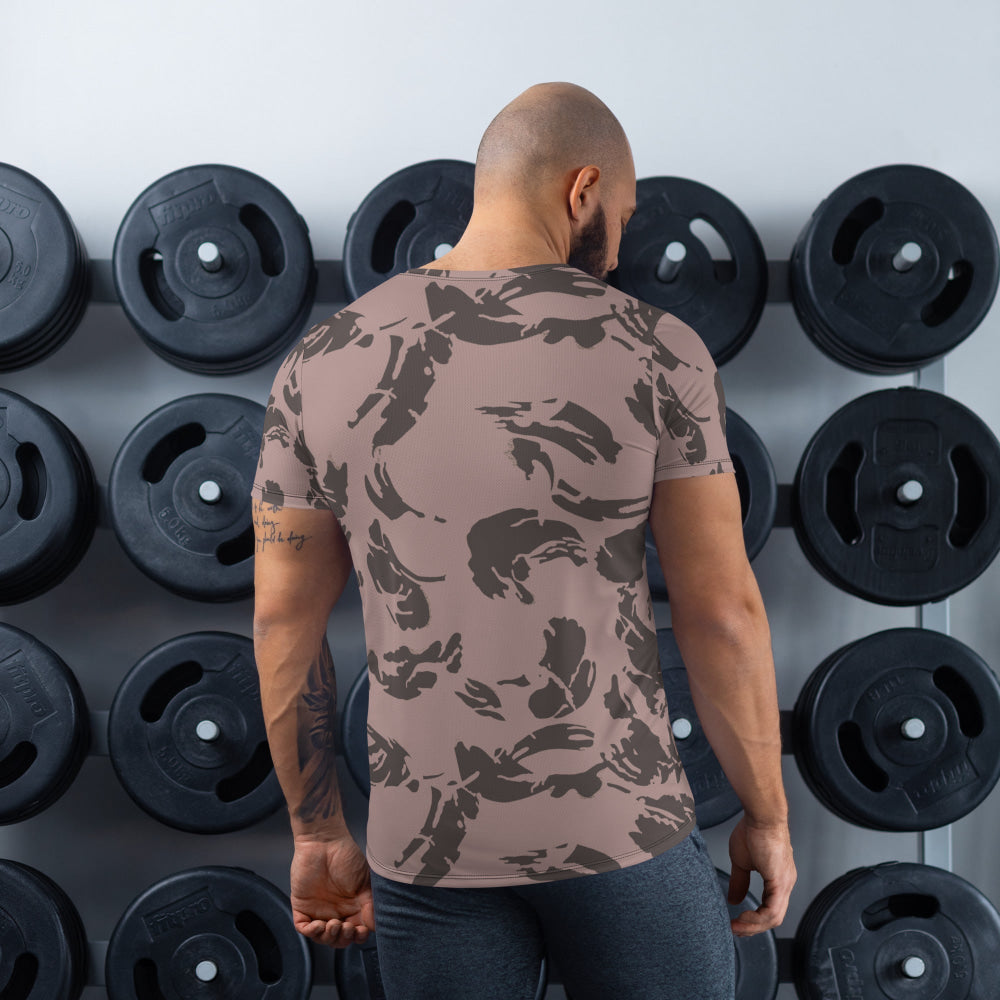 South African Special Forces Adder DPM CAMO Men’s Athletic T-shirt - Mens T-Shirt