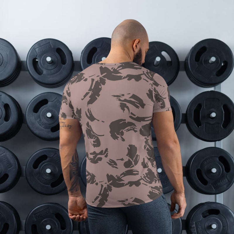South African Special Forces Adder DPM CAMO Men’s Athletic T-shirt