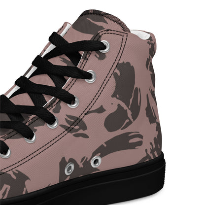 South African Special Forces Adder DPM CAMO Men’s high top canvas shoes - Mens High Top Canvas Shoes