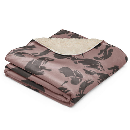 South African Special Forces Adder DPM CAMO Sherpa blanket - Blanket