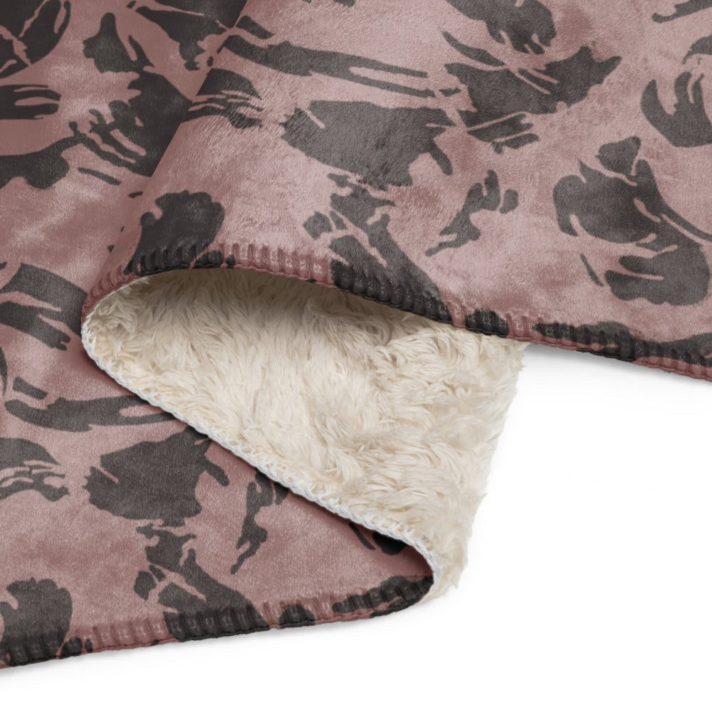 South African Special Forces Adder DPM CAMO Sherpa blanket - Blanket