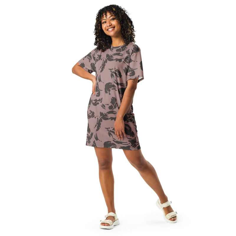 South African Special Forces Adder DPM CAMO T-shirt dress