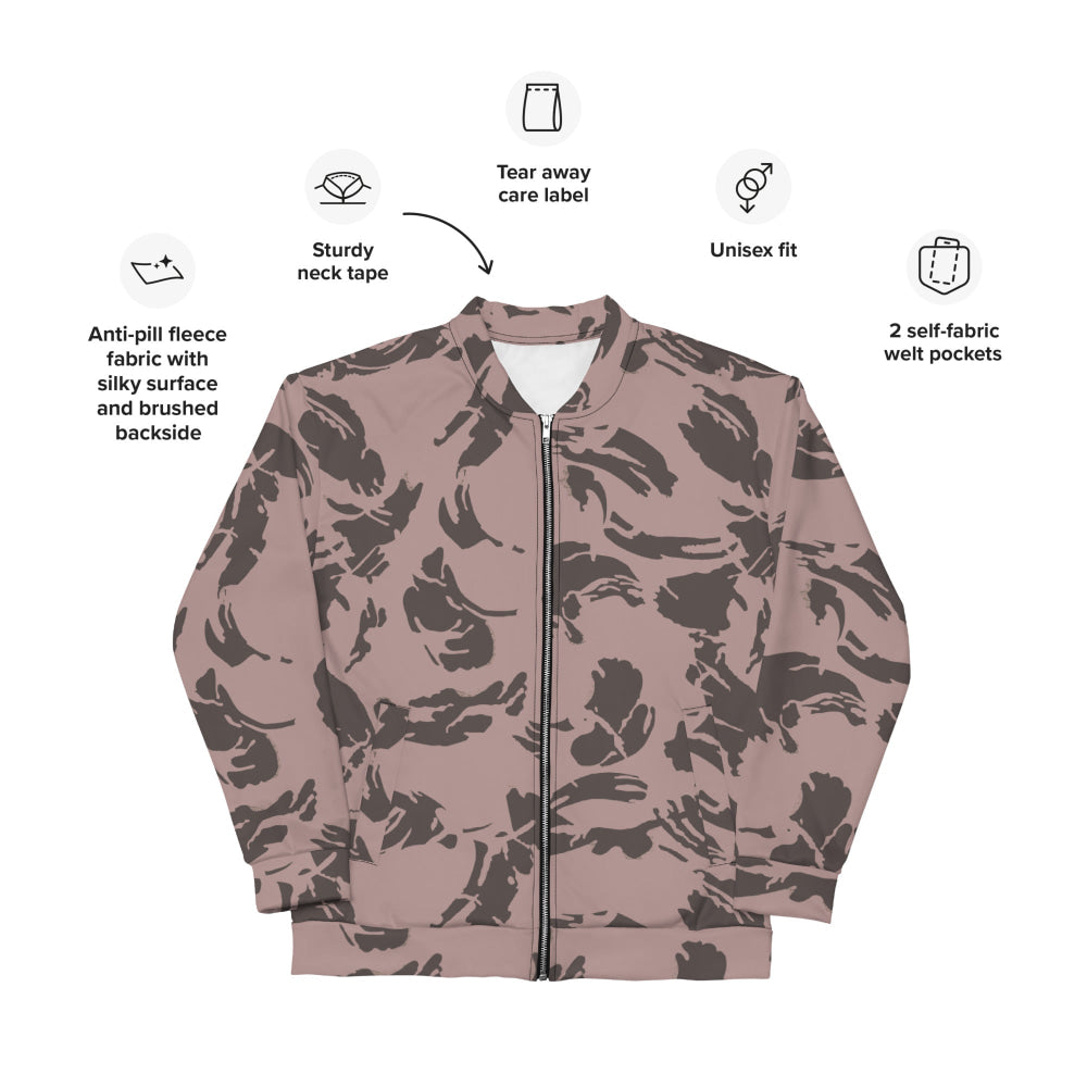 South African Special Forces Adder DPM CAMO Unisex Bomber Jacket