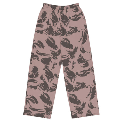 South African Special Forces Adder DPM CAMO unisex wide-leg pants - 2XS - Unisex Wide-Leg Pants