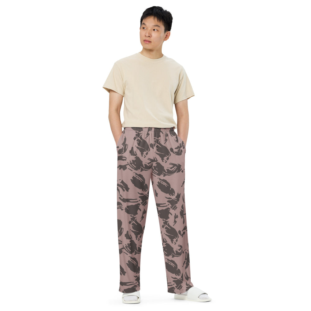 South African Special Forces Adder DPM CAMO unisex wide-leg pants - Unisex Wide-Leg Pants