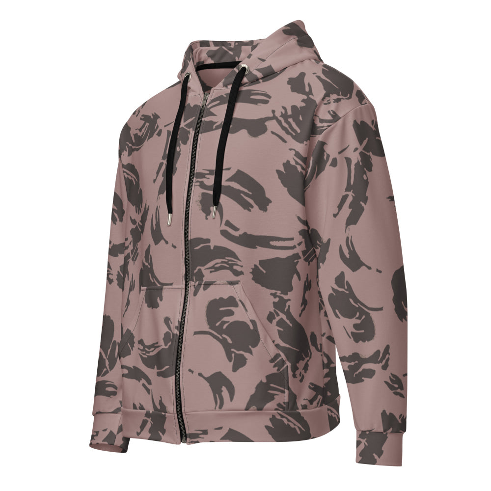 South African Special Forces Adder DPM CAMO Unisex zip hoodie - 2XS - Zip Hoodie