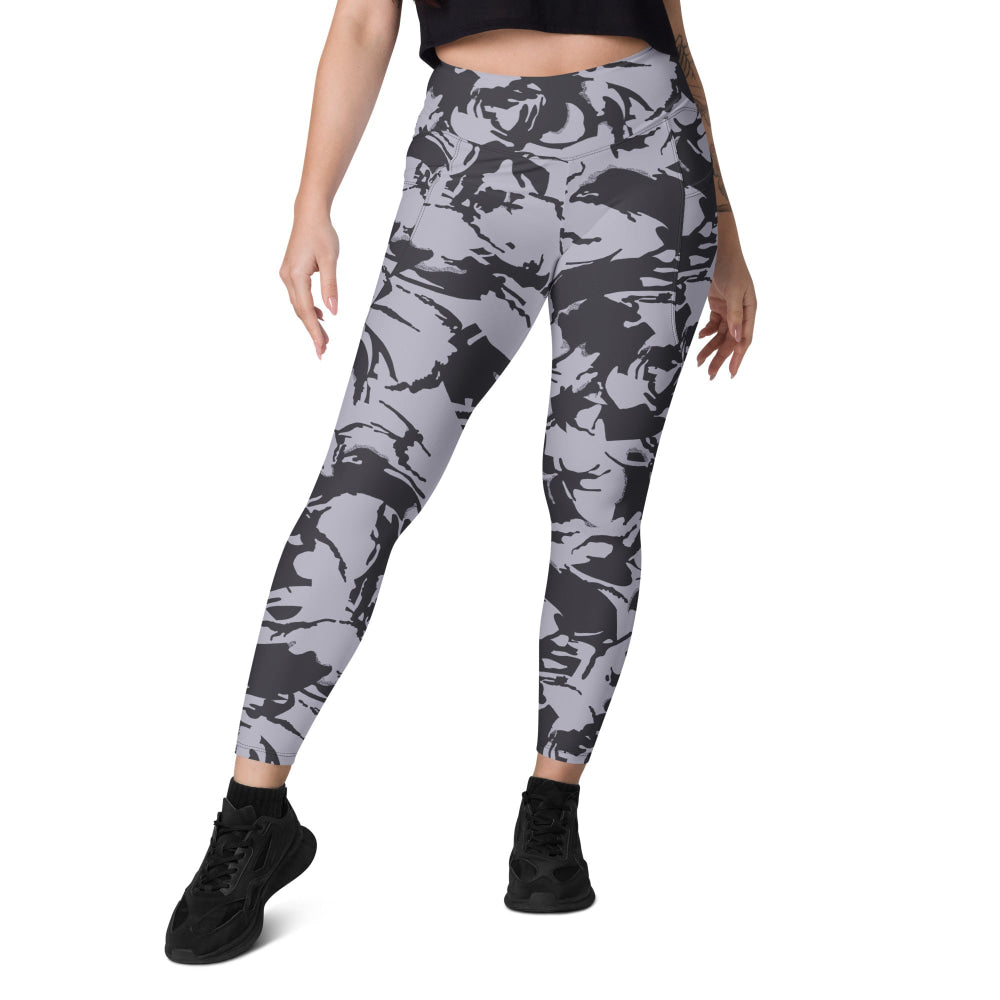 South African Special Forces Adder DPM Urban CAMO Leggings with pockets - Womens With Pockets