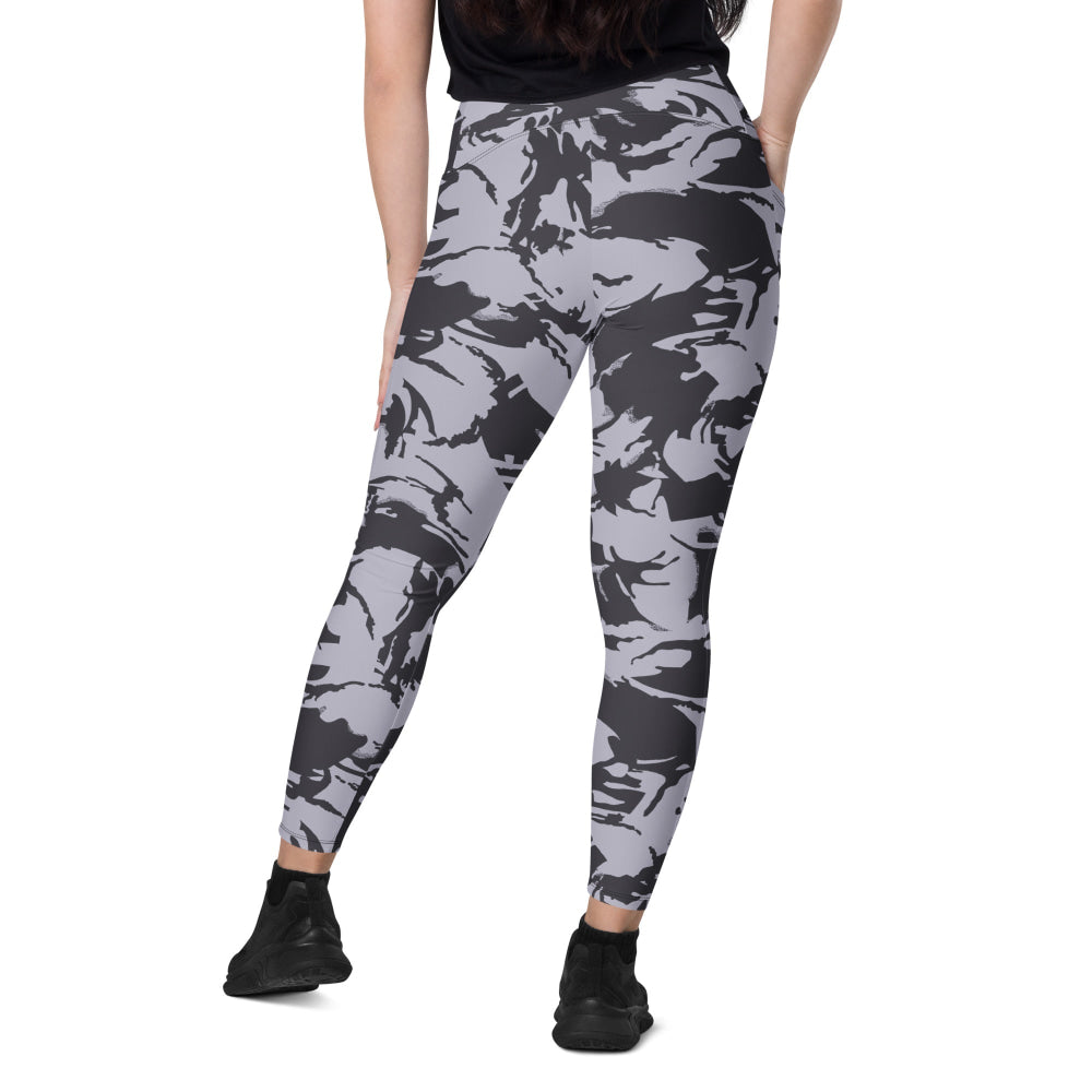 South African Special Forces Adder DPM Urban CAMO Leggings with pockets - Womens With Pockets