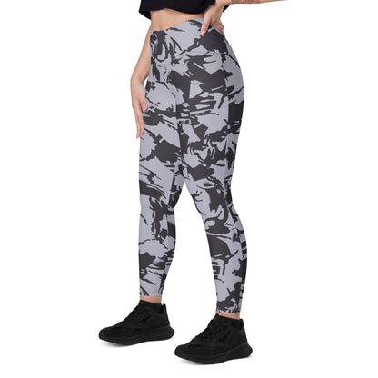 South African Special Forces Adder DPM Urban CAMO Leggings with pockets - Womens With Pockets