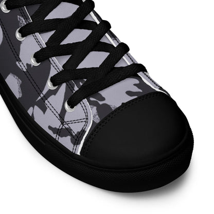 South African Special Forces Adder DPM Urban CAMO Men’s high top canvas shoes - Mens High Top Canvas Shoes