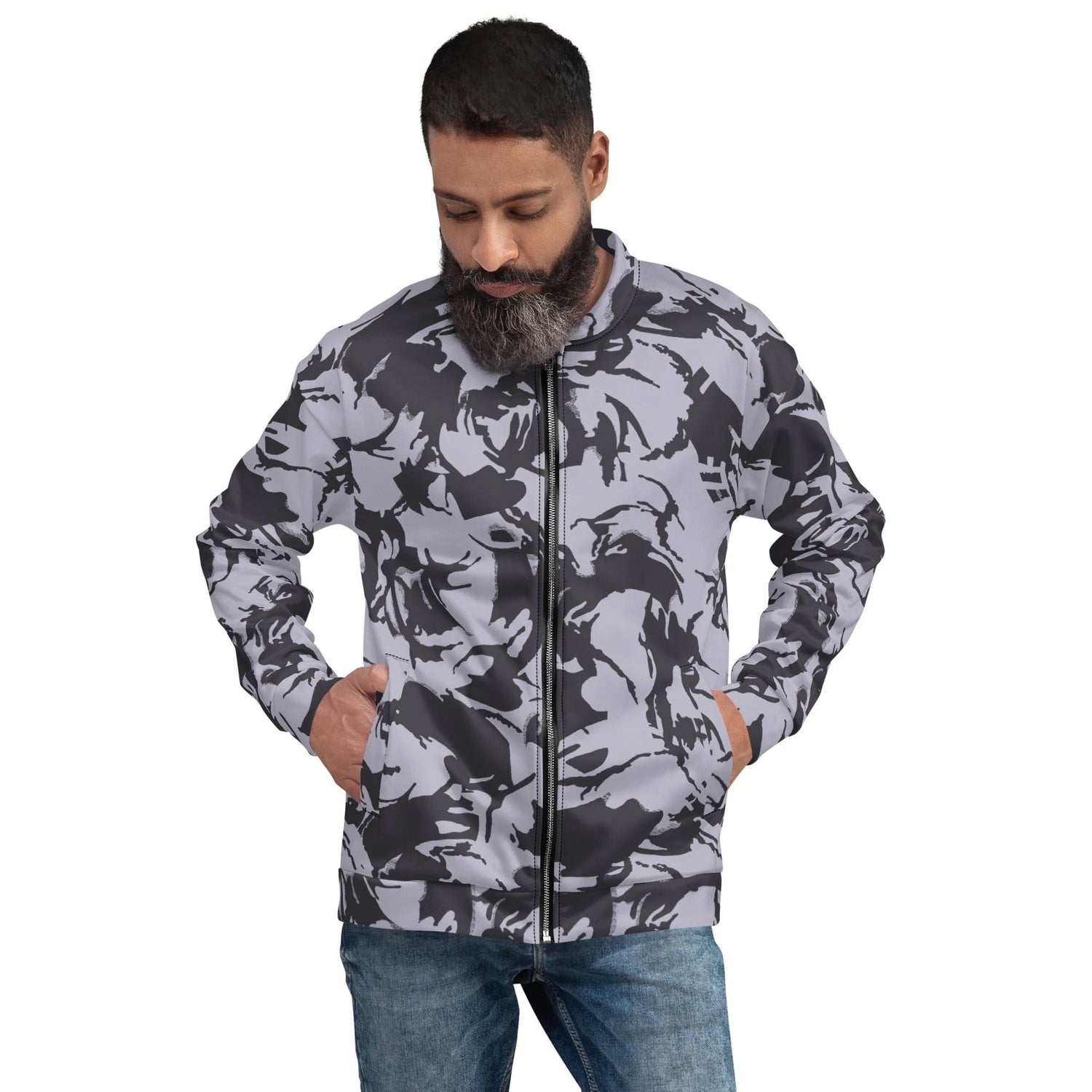 South African Special Forces Adder DPM Urban CAMO Unisex Bomber Jacket - Jackets