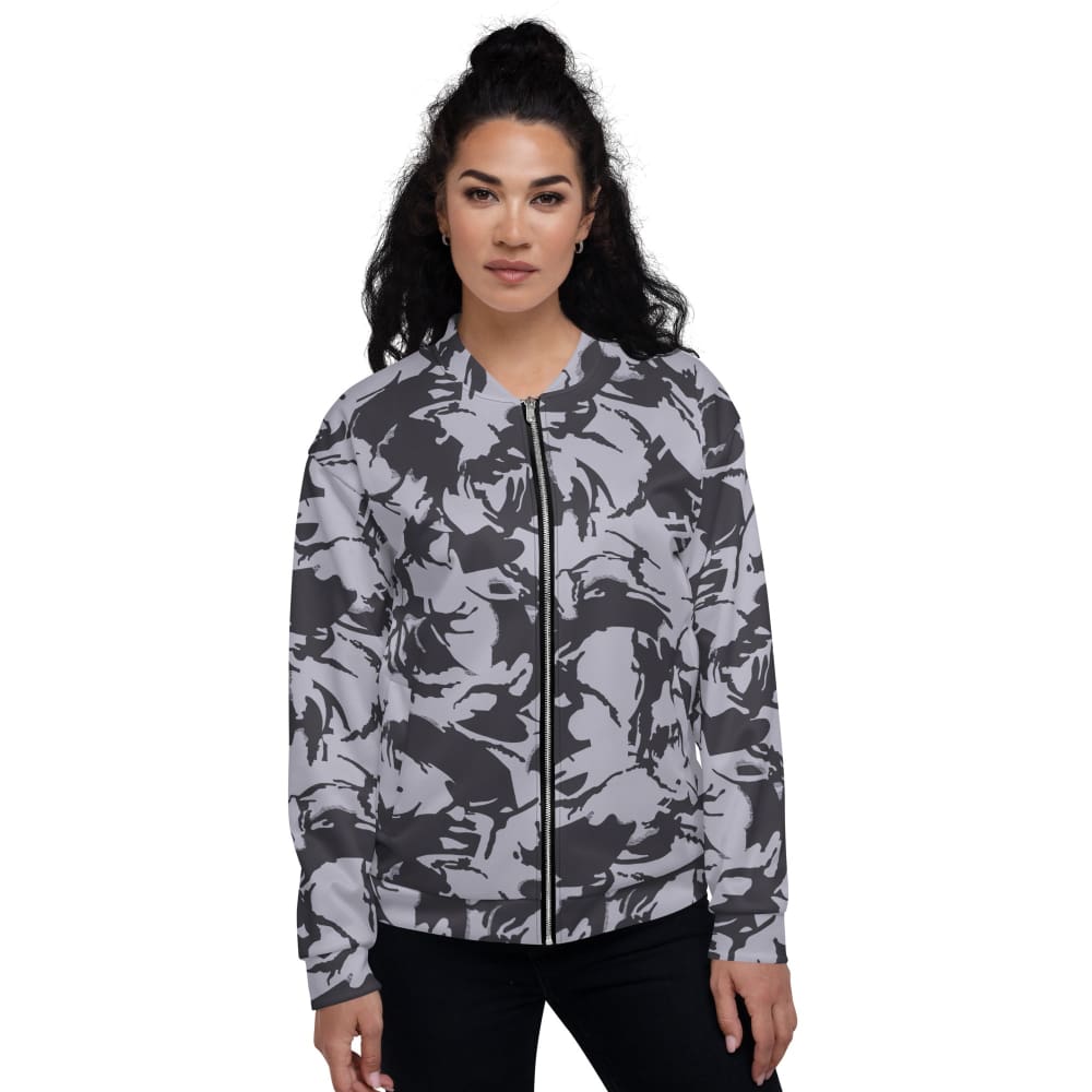 South African Special Forces Adder DPM Urban CAMO Unisex Bomber Jacket - Unisex Bomber Jacket