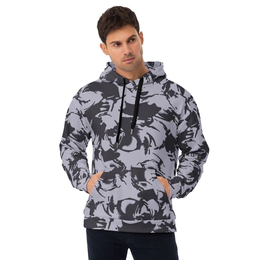 South African Special Forces Adder DPM Urban CAMO Unisex Hoodie - 2XS - Unisex Hoodie