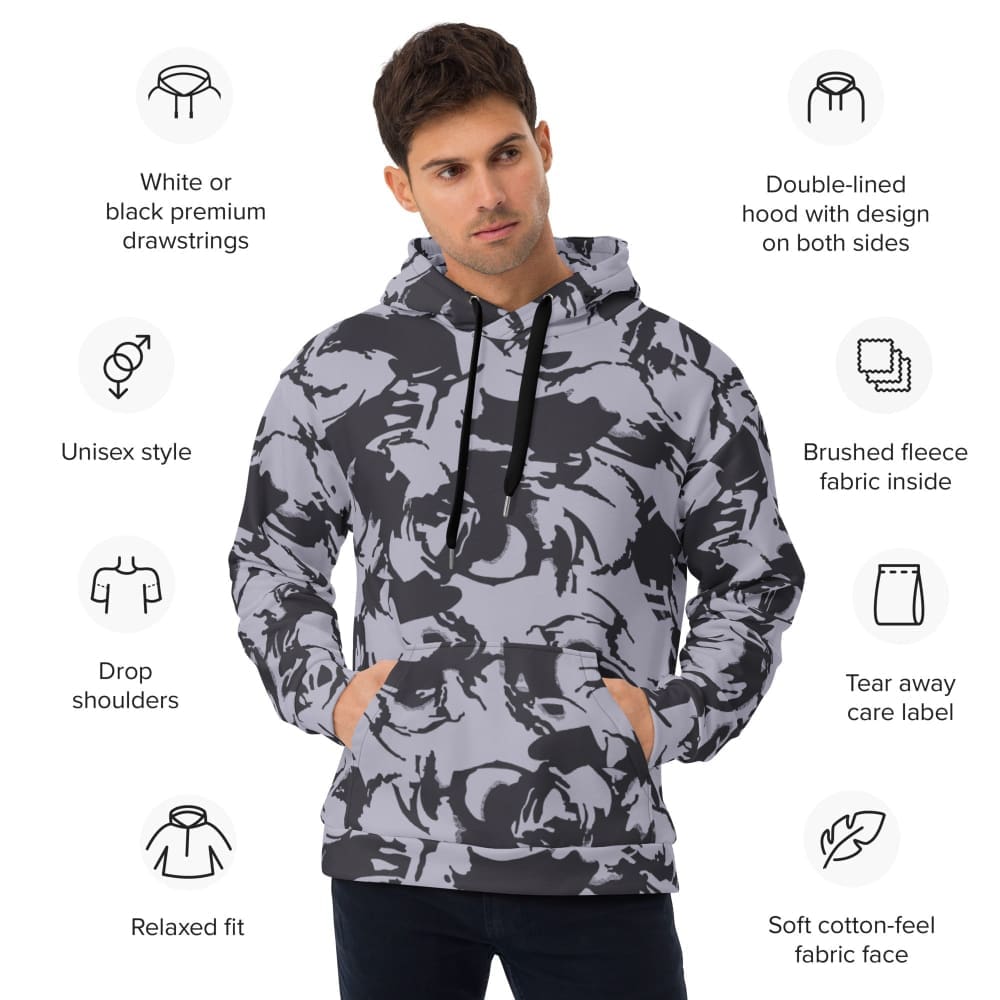 South African Special Forces Adder DPM Urban CAMO Unisex Hoodie - Unisex Hoodie