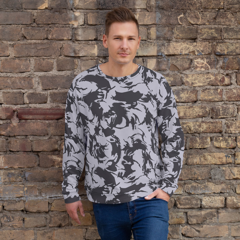 South African Special Forces Adder DPM Urban CAMO Unisex Sweatshirt - XS