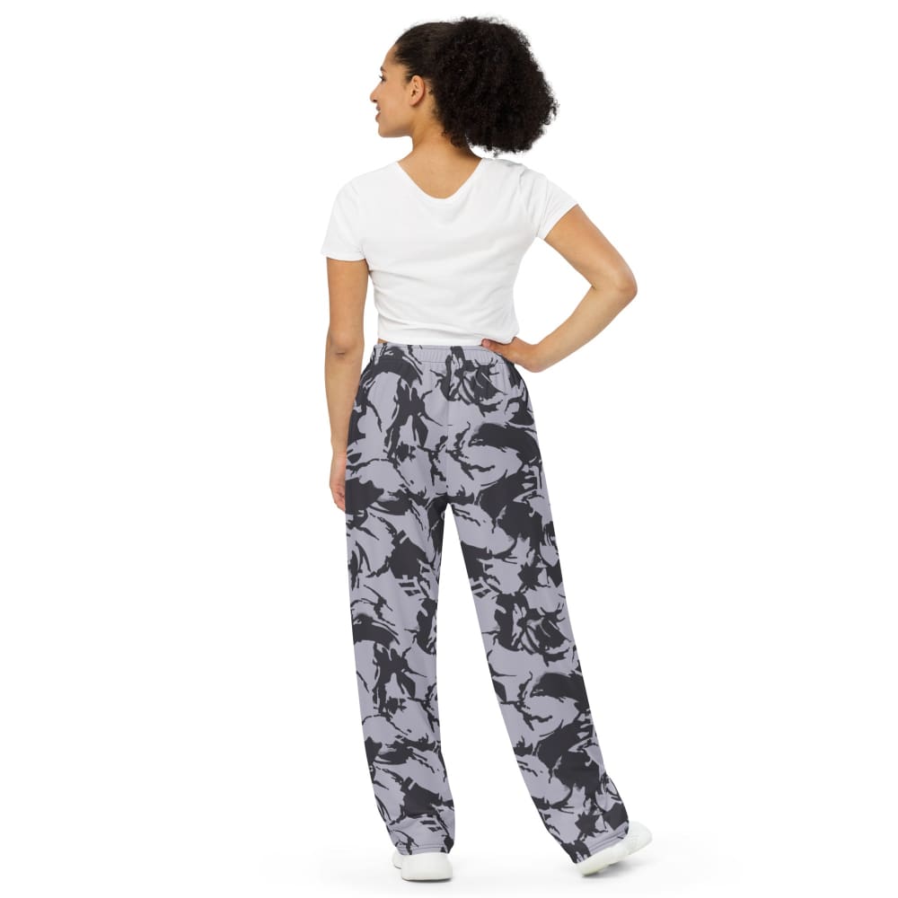 South African Special Forces Adder DPM Urban CAMO unisex wide-leg pants - Unisex Wide-Leg Pants