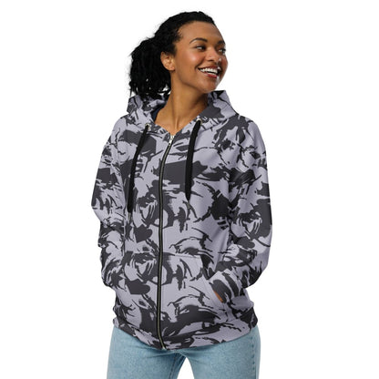 South African Special Forces Adder DPM Urban CAMO Unisex zip hoodie