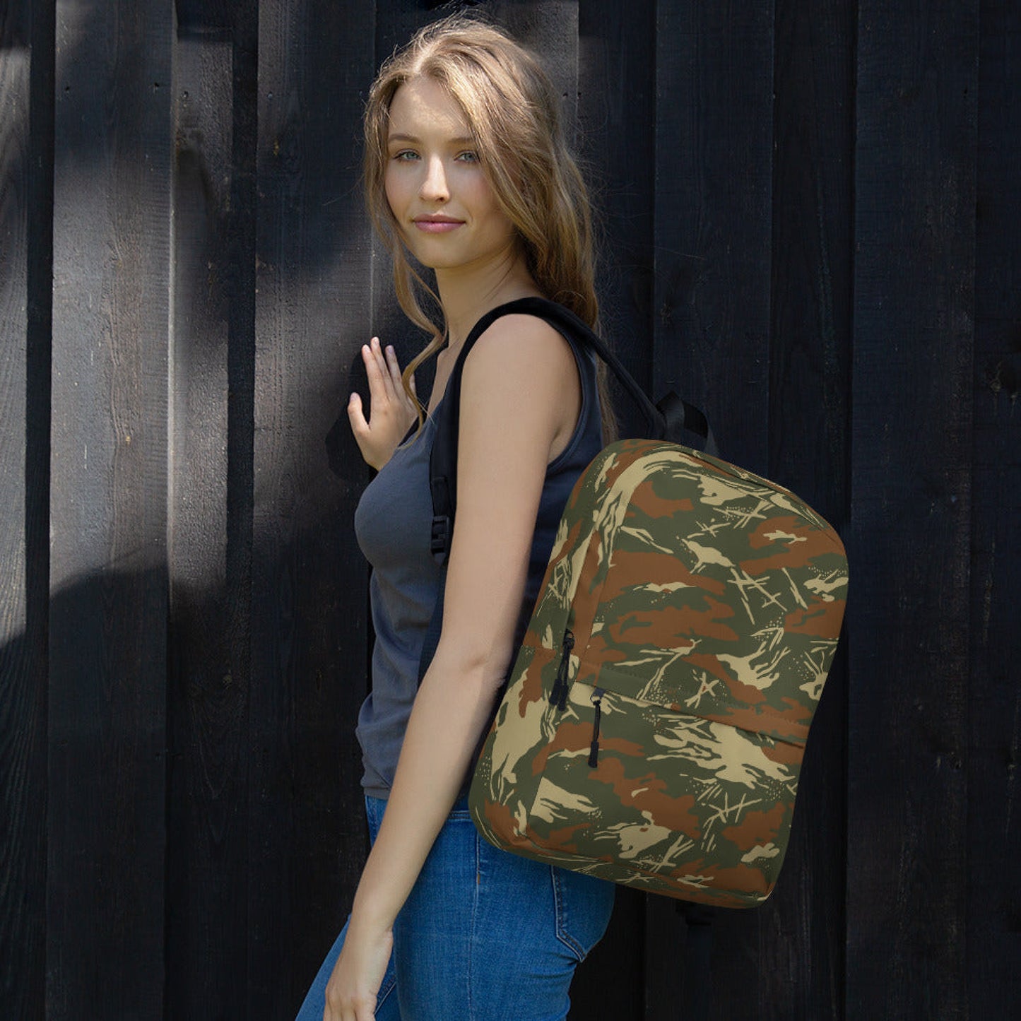 South African SWAPOL KOEVOET CAMO Backpack Backpacks