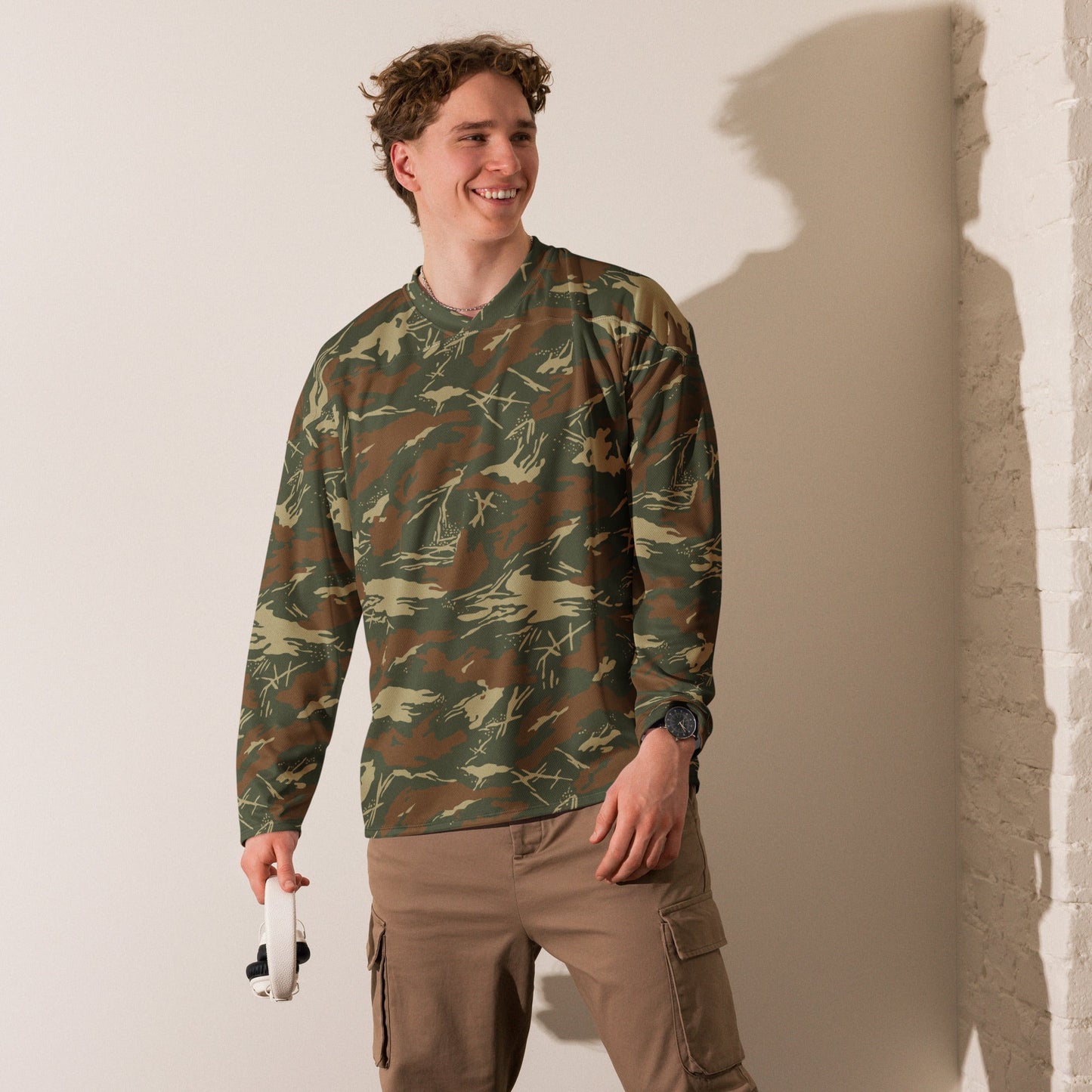 South African SWAPOL KOEVOET CAMO hockey fan jersey - Hockey Jerseys