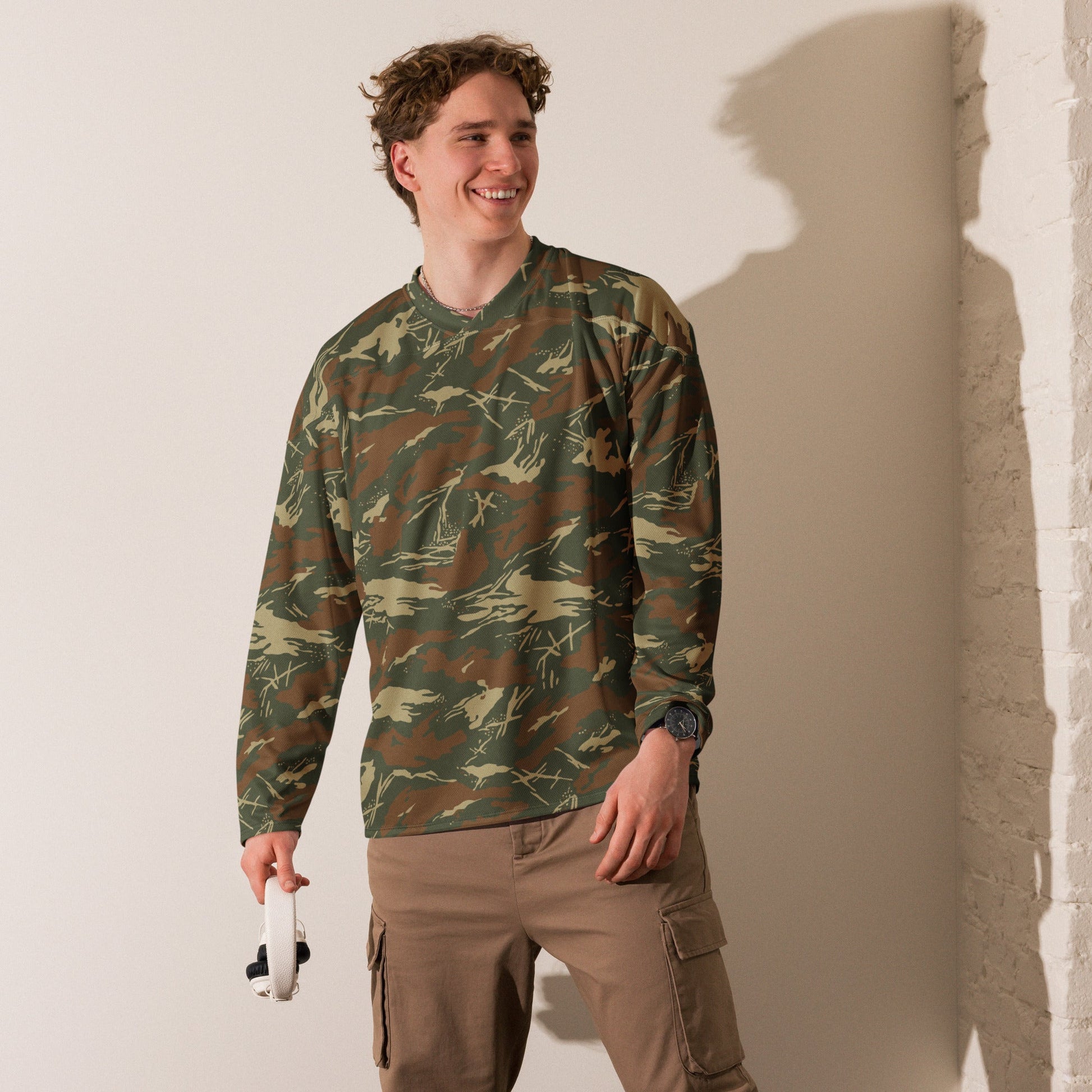 South African SWAPOL KOEVOET CAMO hockey fan jersey - Hockey Jerseys