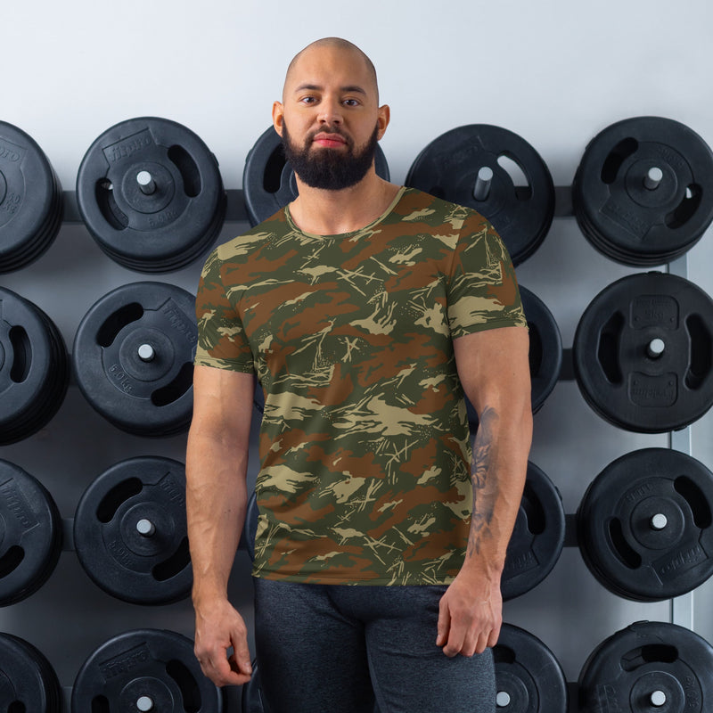 Koevoet SWAPOL South African CAMO Mens Athletic T-Shirt - XS - Shirt