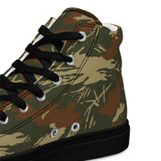 Koevoet SWAPOL South African CAMO Mens High-Top Canvas Shoes