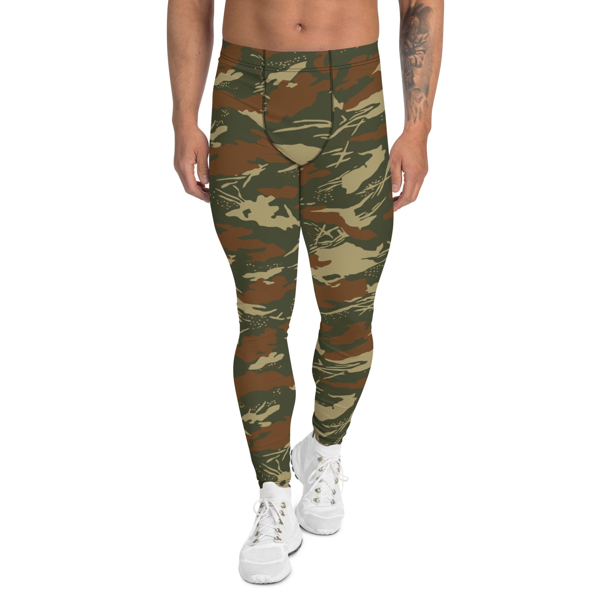 South African SWAPOL KOEVOET CAMO Mens Leggings - XS