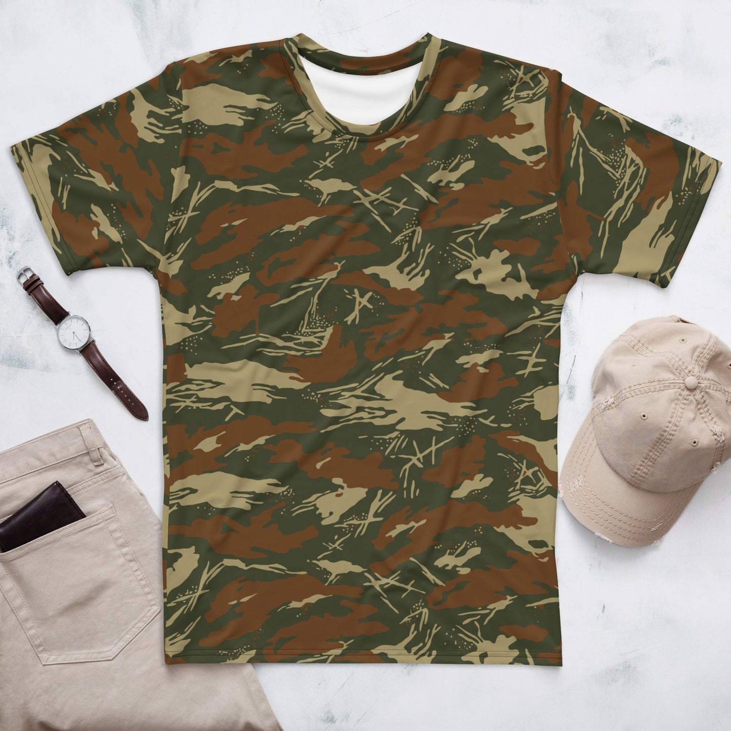 South African SWAPOL KOEVOET CAMO Mens t-shirt - XS - T-Shirts