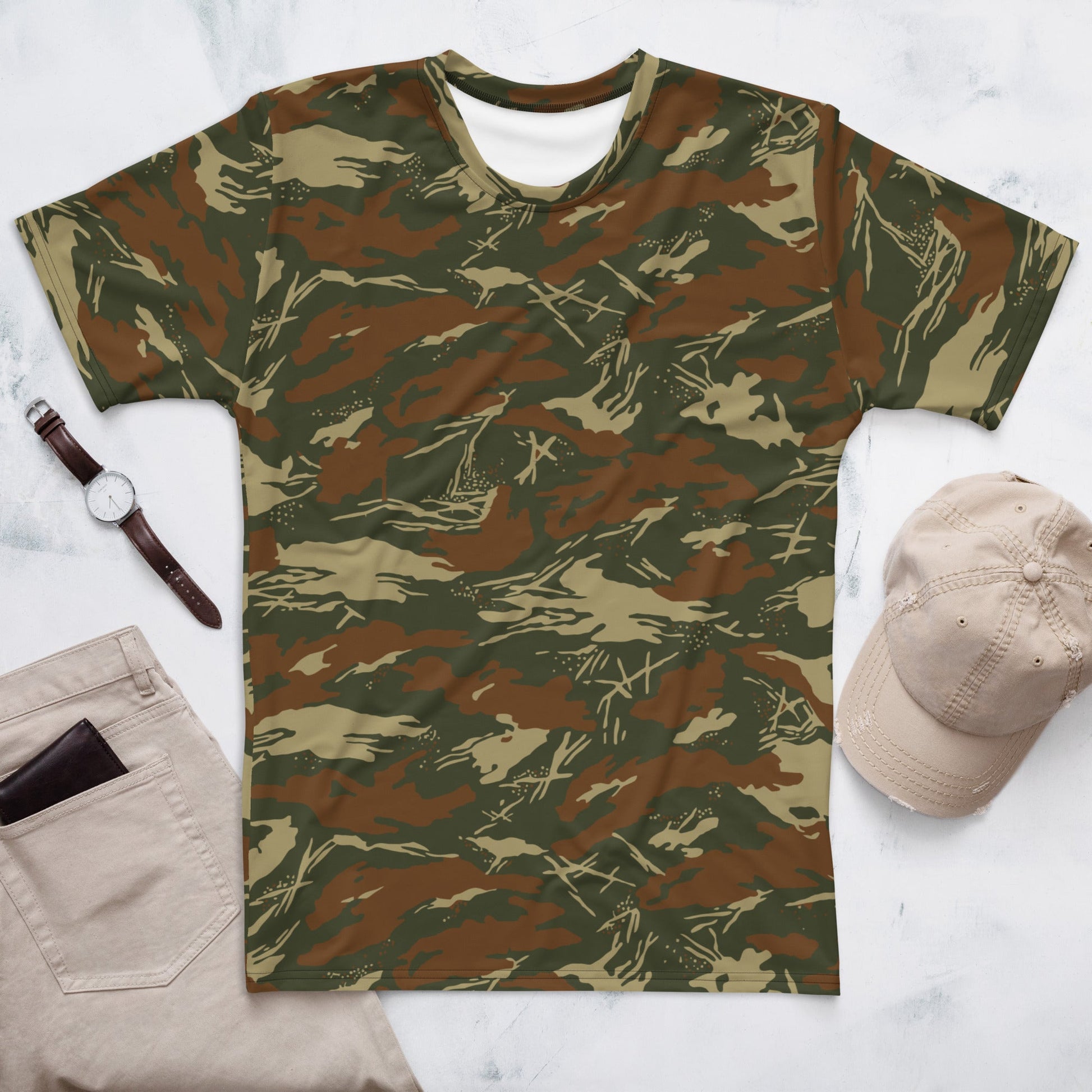 South African SWAPOL KOEVOET CAMO Mens t-shirt - XS - T-Shirts