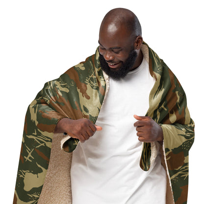 South African SWAPOL KOEVOET CAMO Sherpa blanket Blankets