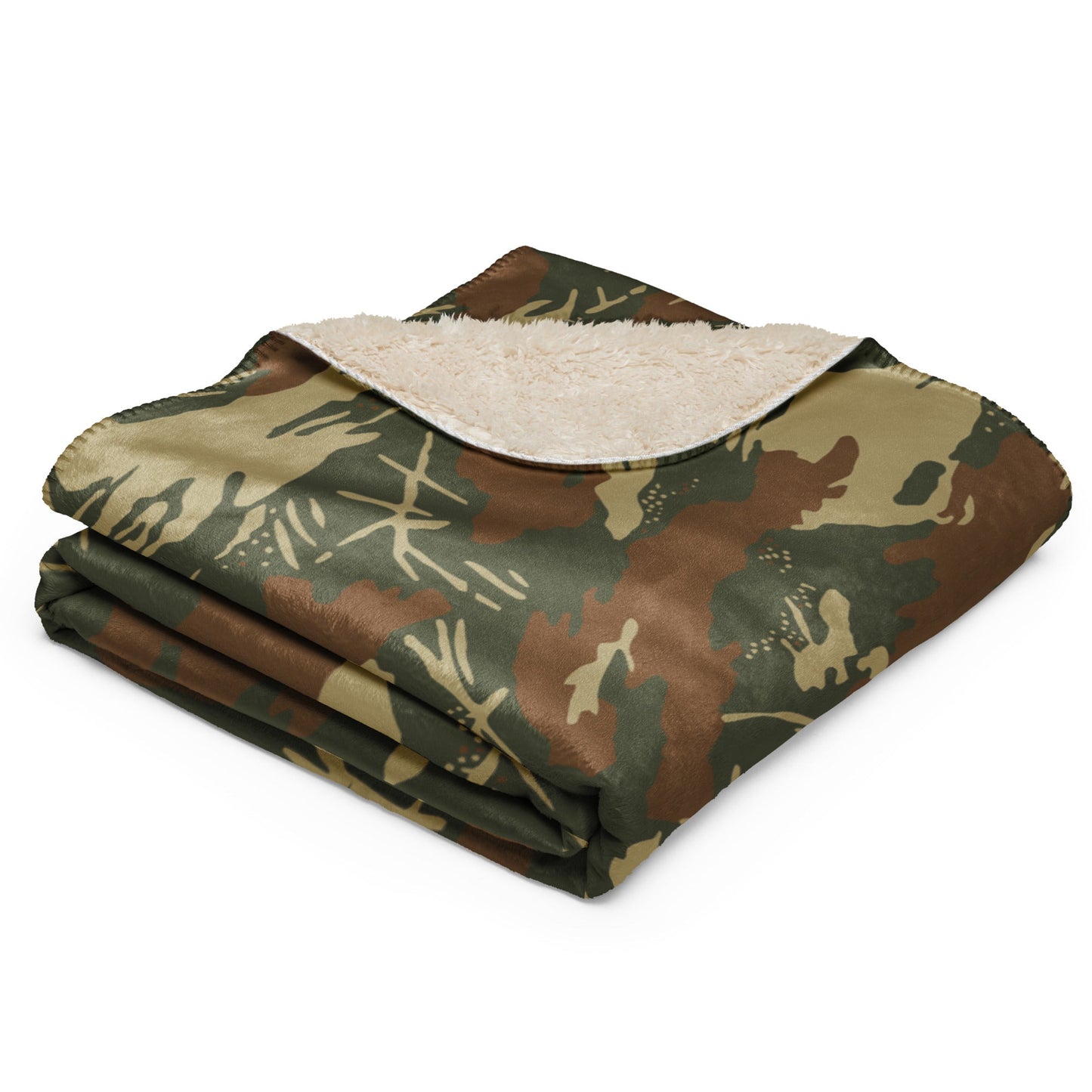 South African SWAPOL KOEVOET CAMO Sherpa blanket Blankets