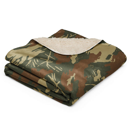 South African SWAPOL KOEVOET CAMO Sherpa blanket Blankets