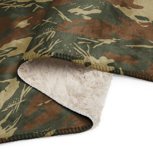 South African SWAPOL KOEVOET CAMO Sherpa blanket Blankets