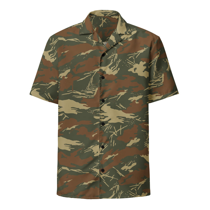 Koevoet SWAPOL South African CAMO Unisex Short-Sleeve Button Shirt - Button-Up
