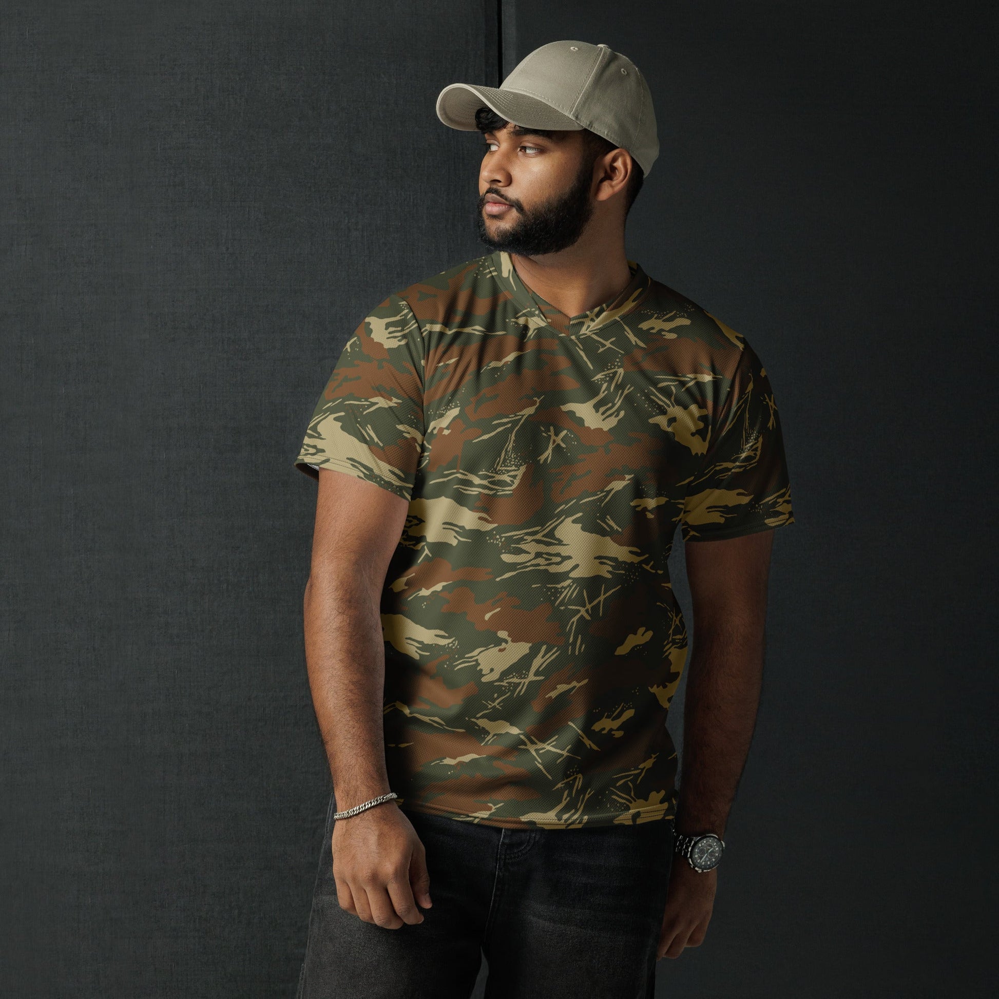 South African SWAPOL KOEVOET CAMO unisex sports jersey - Sports Jerseys